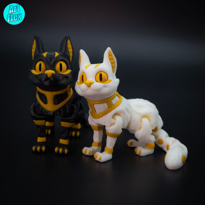Flexi Bastet Cat, designed by ArtFlex