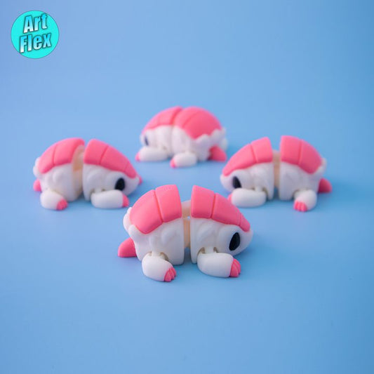 Little Pink Fairy Armadillo designed by ArtFlex