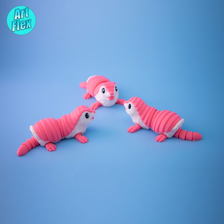 Pink Fairy Armadillo designed by ArtFlex
